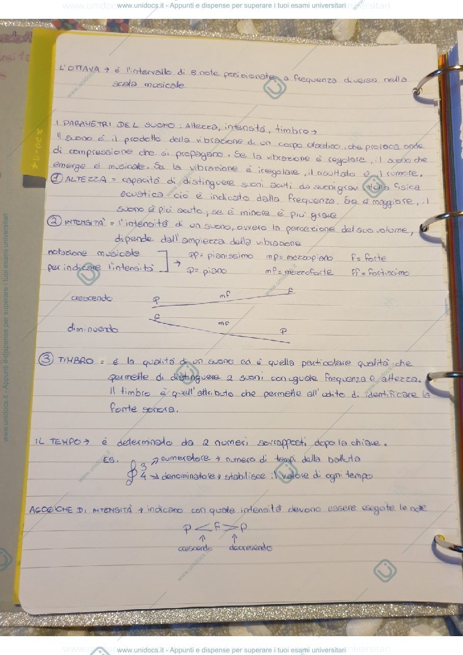 Anteprima pagina 2 — Appunti primo modulo storia della musica 