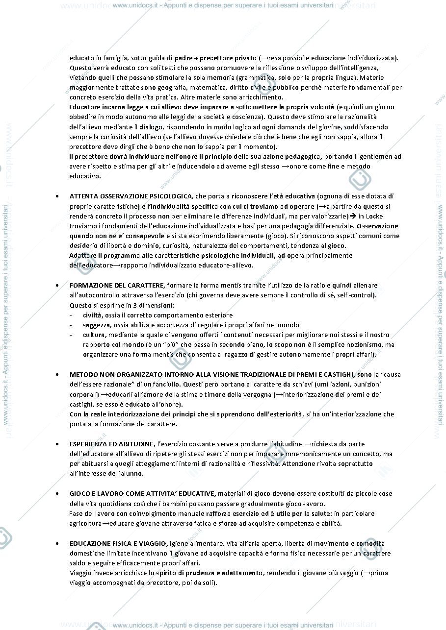 Anteprima pagina 3 — Storia della pedagogia Tiziana Pironi