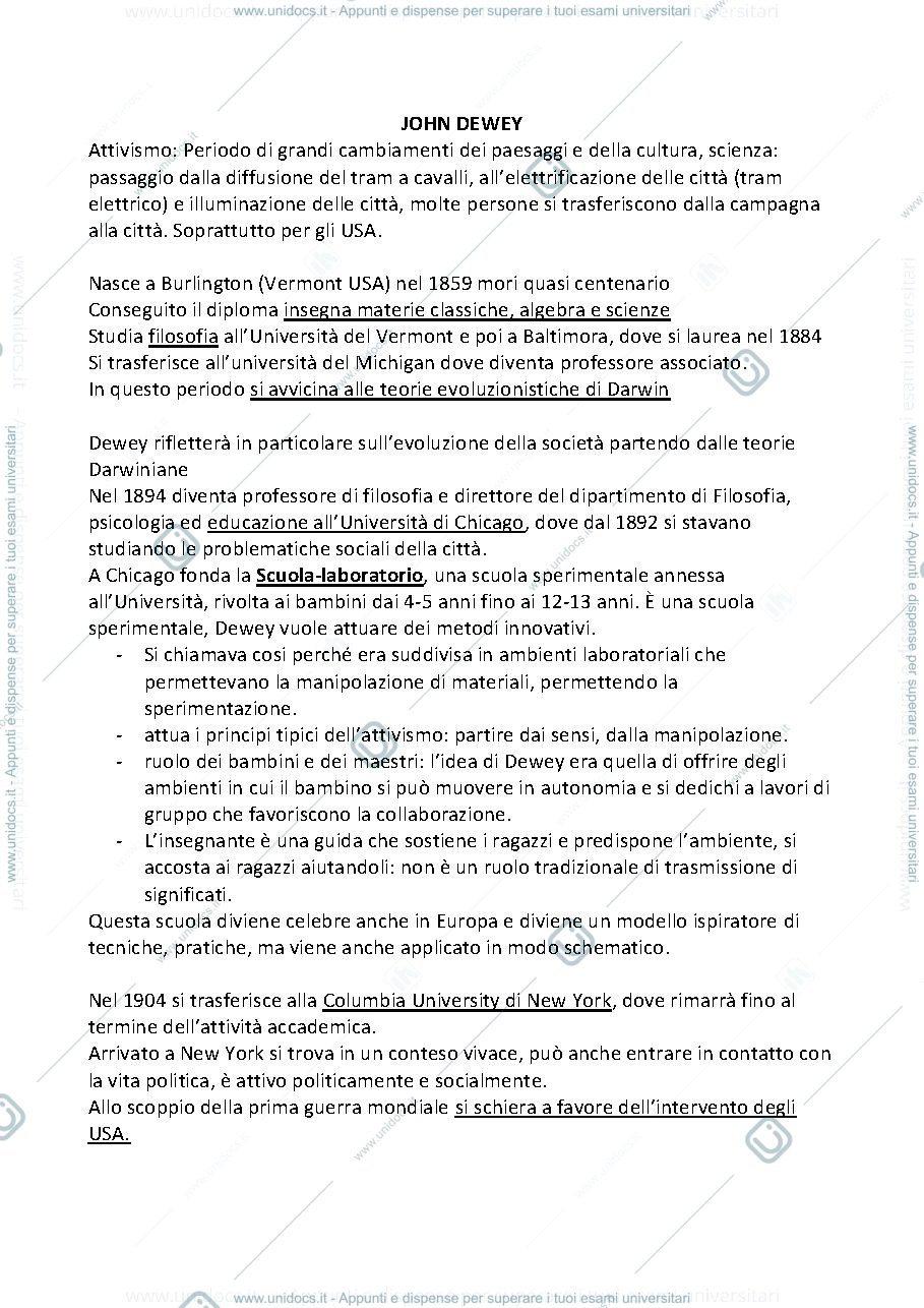 Anteprima pagina 1 — Dewey