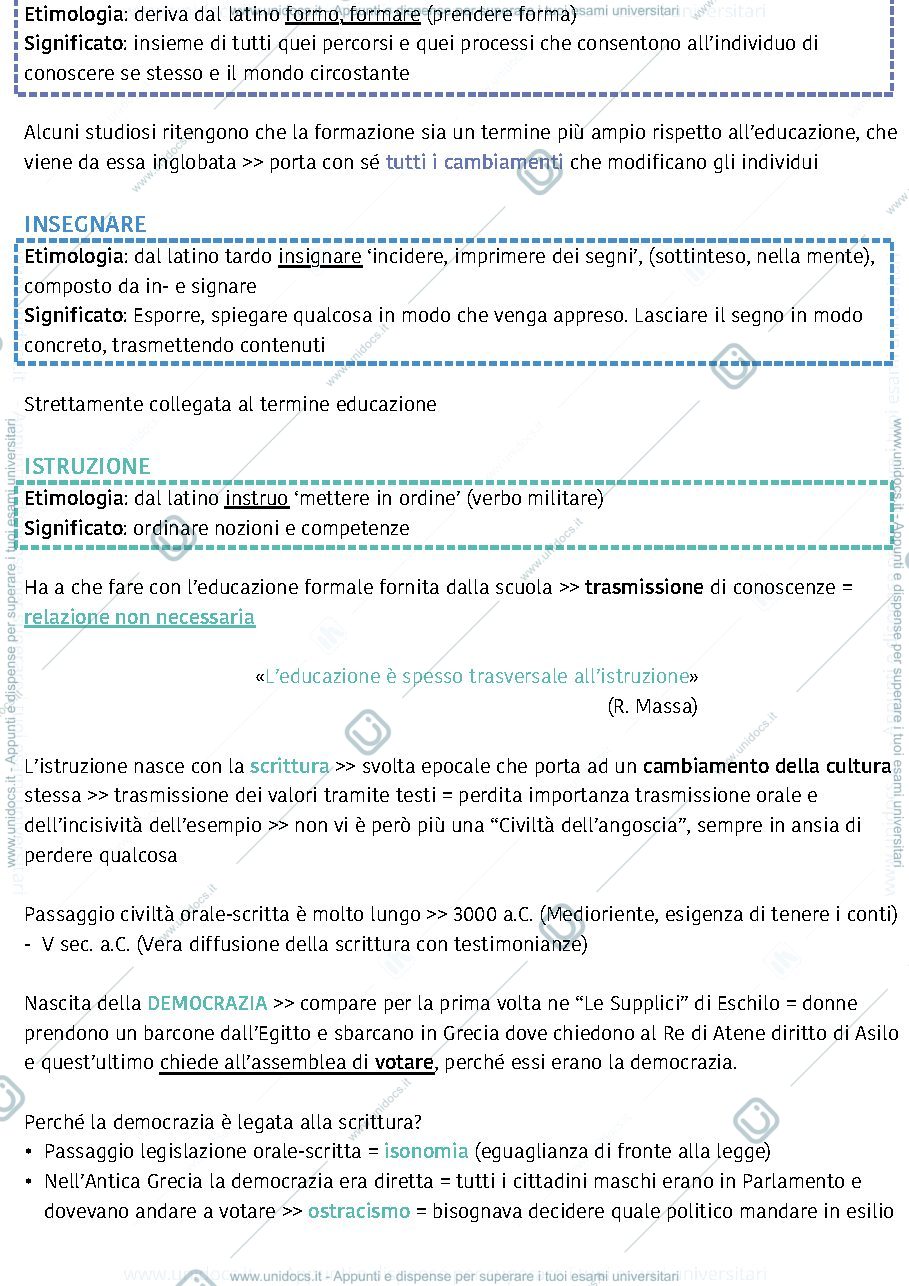 Anteprima pagina 2 — Riassunto manuale e appunti