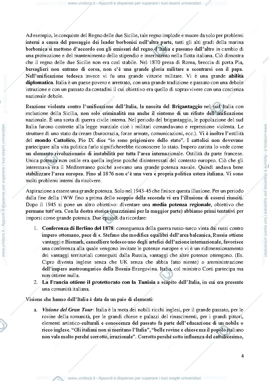 Anteprima pagina 4 — Storia della politica estera italiana