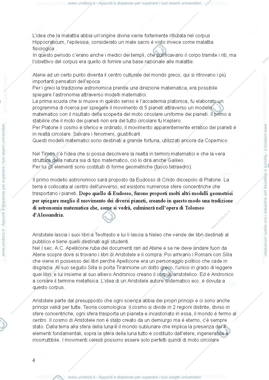Anteprima pagina 4 — Storia della scienza Giudice, parte generale 