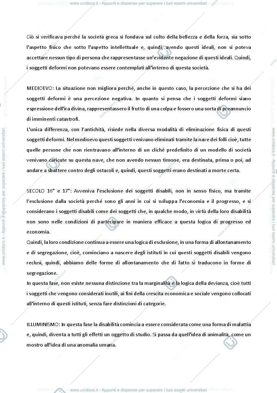 Anteprima pagina 3 — Lezione Pedagogia Speciale 