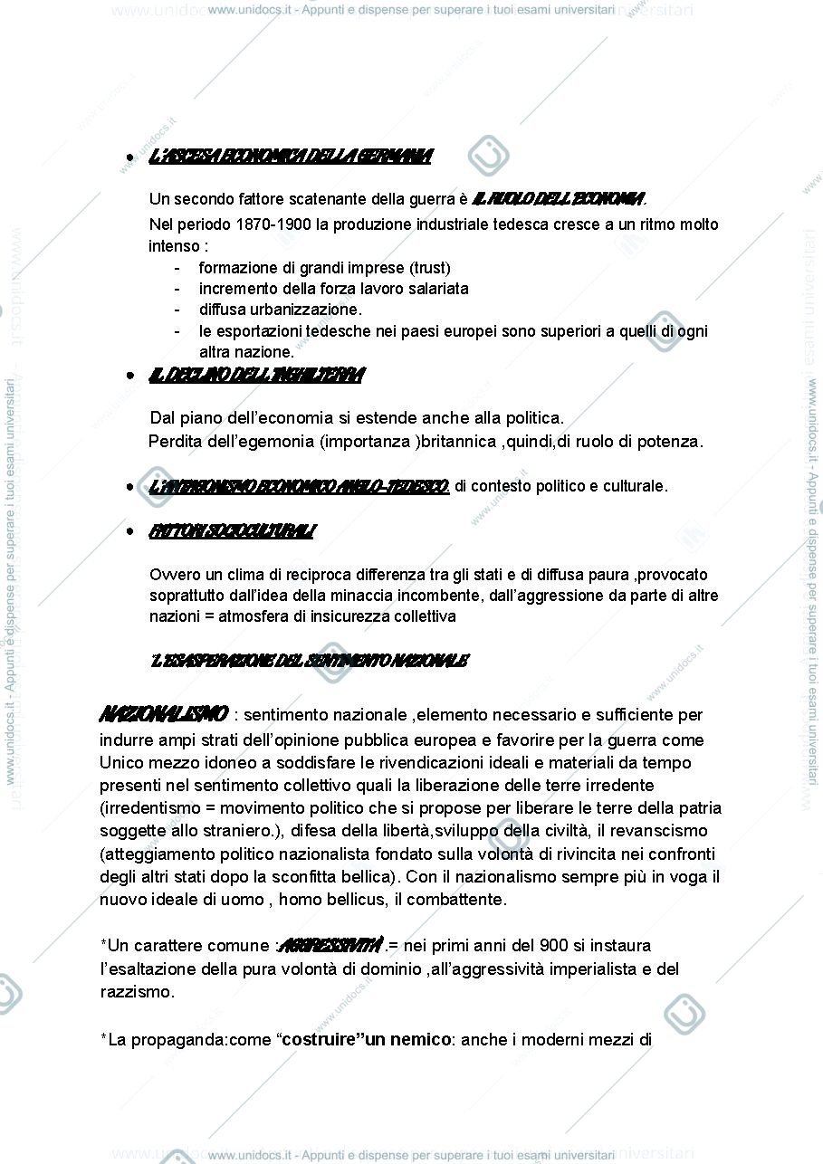 Anteprima pagina 2 — RIASSUNTO DISPENSA ESAME STORIA DELLA SOCIETA' CONTEMPORANEA