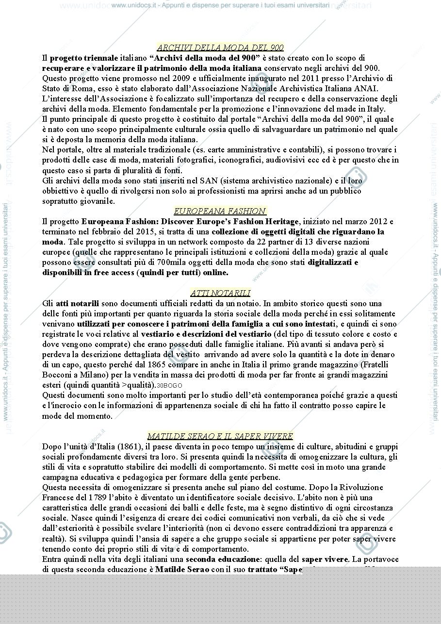 Anteprima pagina 2 — Storia sociale della moda contemporanea
