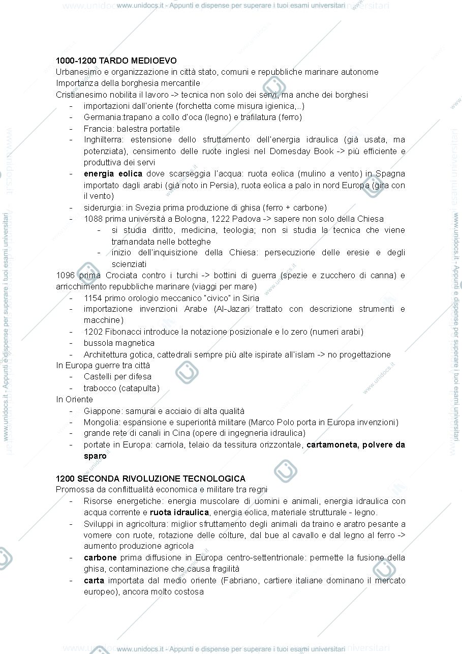 Anteprima pagina 1 — Riassunto lezioni 8-24