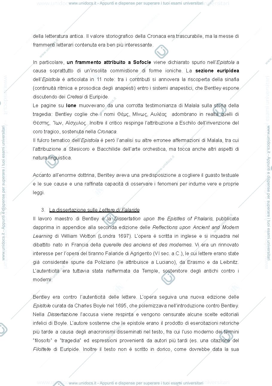 Anteprima pagina 4 — Storia della filologia classica
