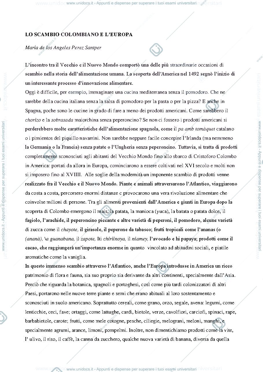 Anteprima pagina 1 — scambio colombiano
