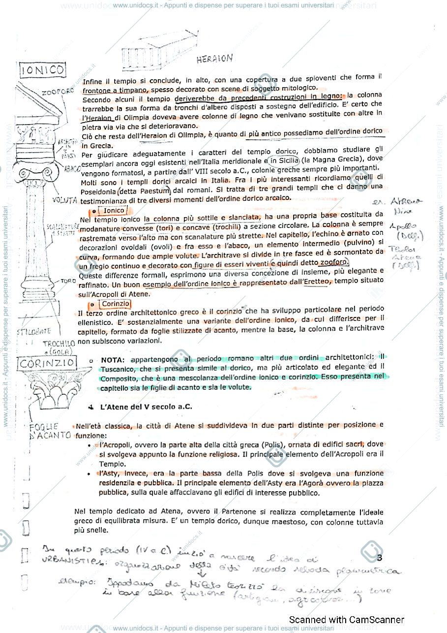 Anteprima pagina 3 — Appunti di Storia dell'architettura 1 (+ Napoli)