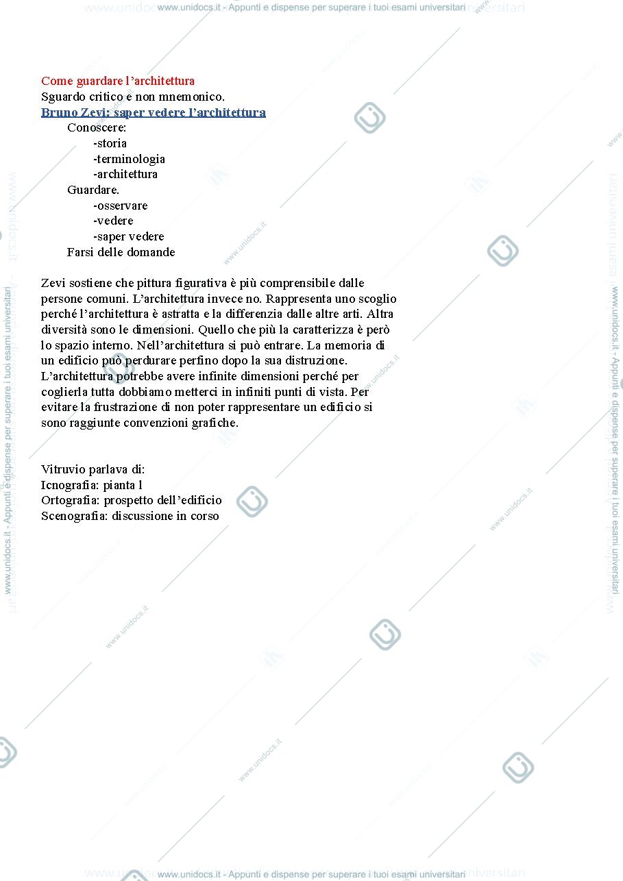 Anteprima pagina 1 — Storia dell’architettura 1