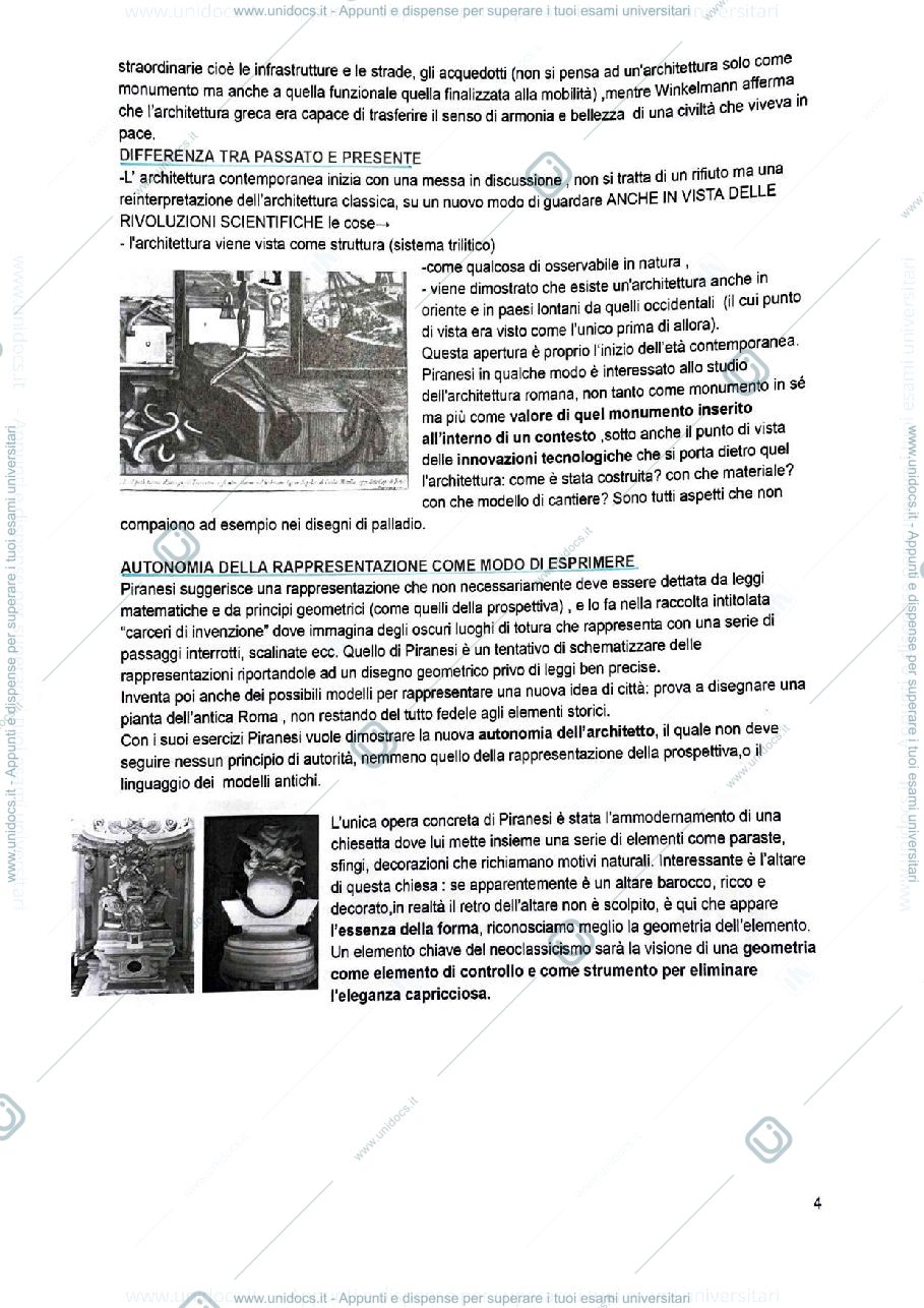 Anteprima pagina 4 — Appunti storia dell’architettura contemporanea 