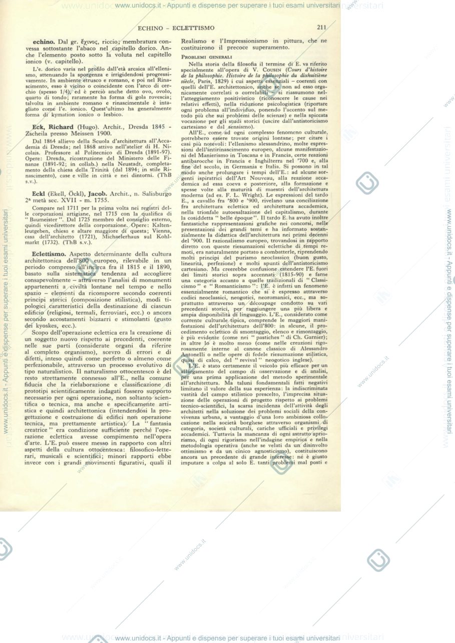 Anteprima pagina 1 — eclettismo