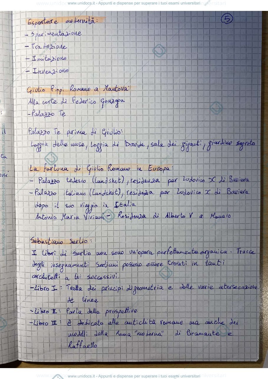 Anteprima pagina 1 — appunti/riassunti storia dell'architettura parte 3 su 4