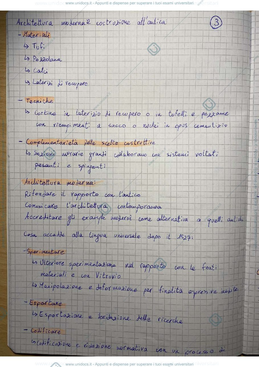 Anteprima pagina 1 — appunti/riassunti storia dell'architettura parte 2 su 4