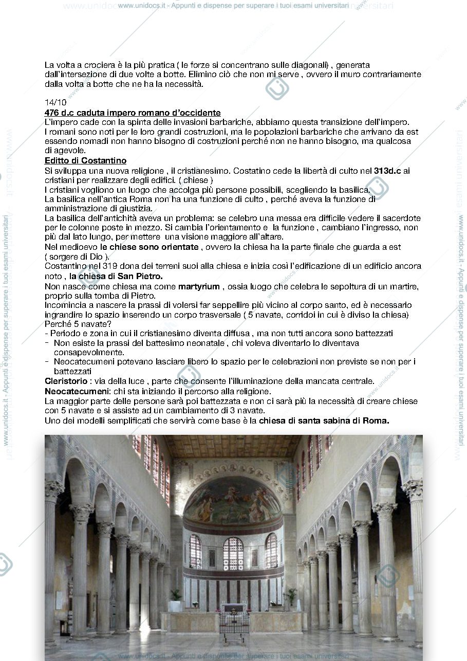Anteprima pagina 3 — Appunti Storia dell'architettura