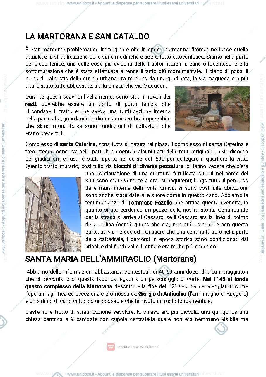 Anteprima pagina 1 — LA MARTORANA E SAN CATALDO, lezione 4