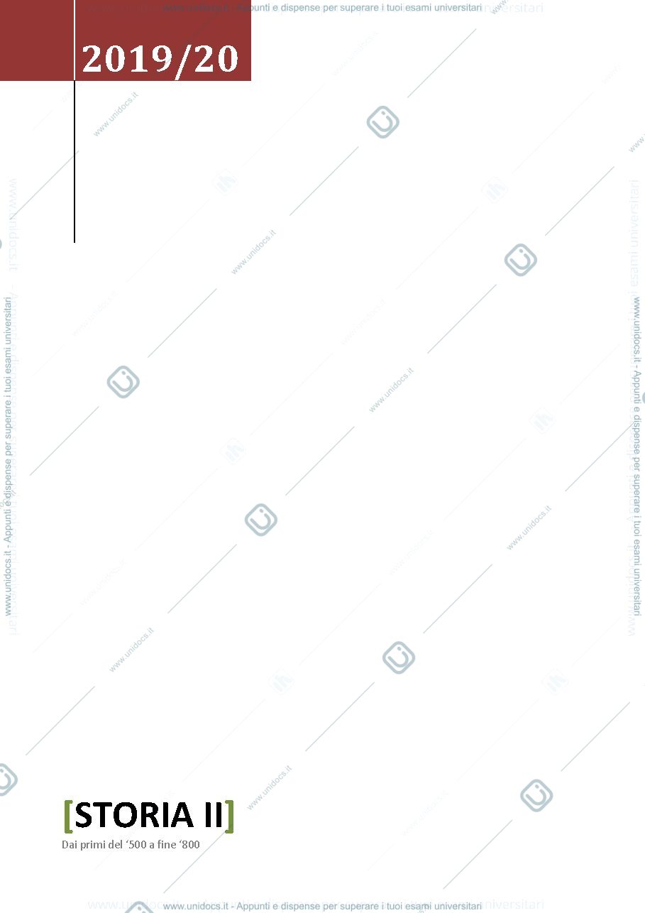 Anteprima pagina 1 — Storia II
