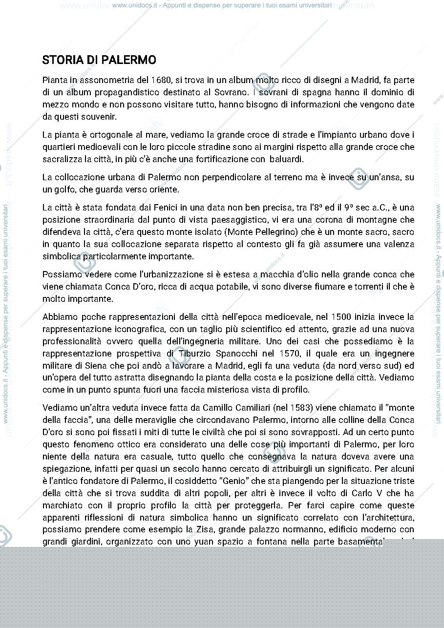 Anteprima pagina 1 — STORIA DI PALERMO - Lezione 4 