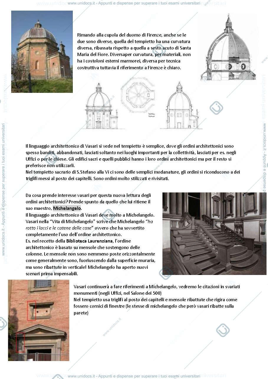 Anteprima pagina 2 — Lezione 2 Cosimo e Vasari