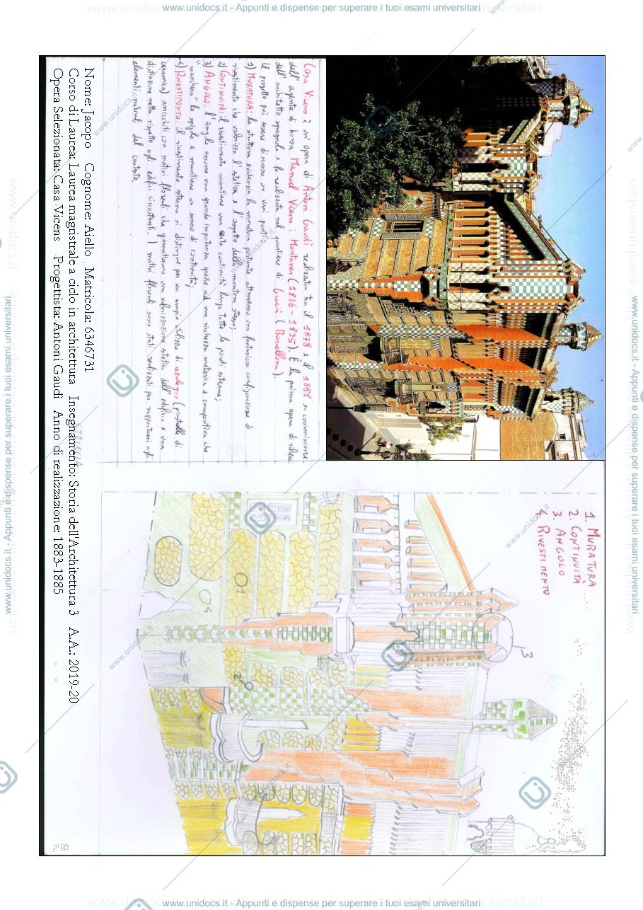 Anteprima pagina 2 — Esercitazioni di Analisi delle opere - Storia 3