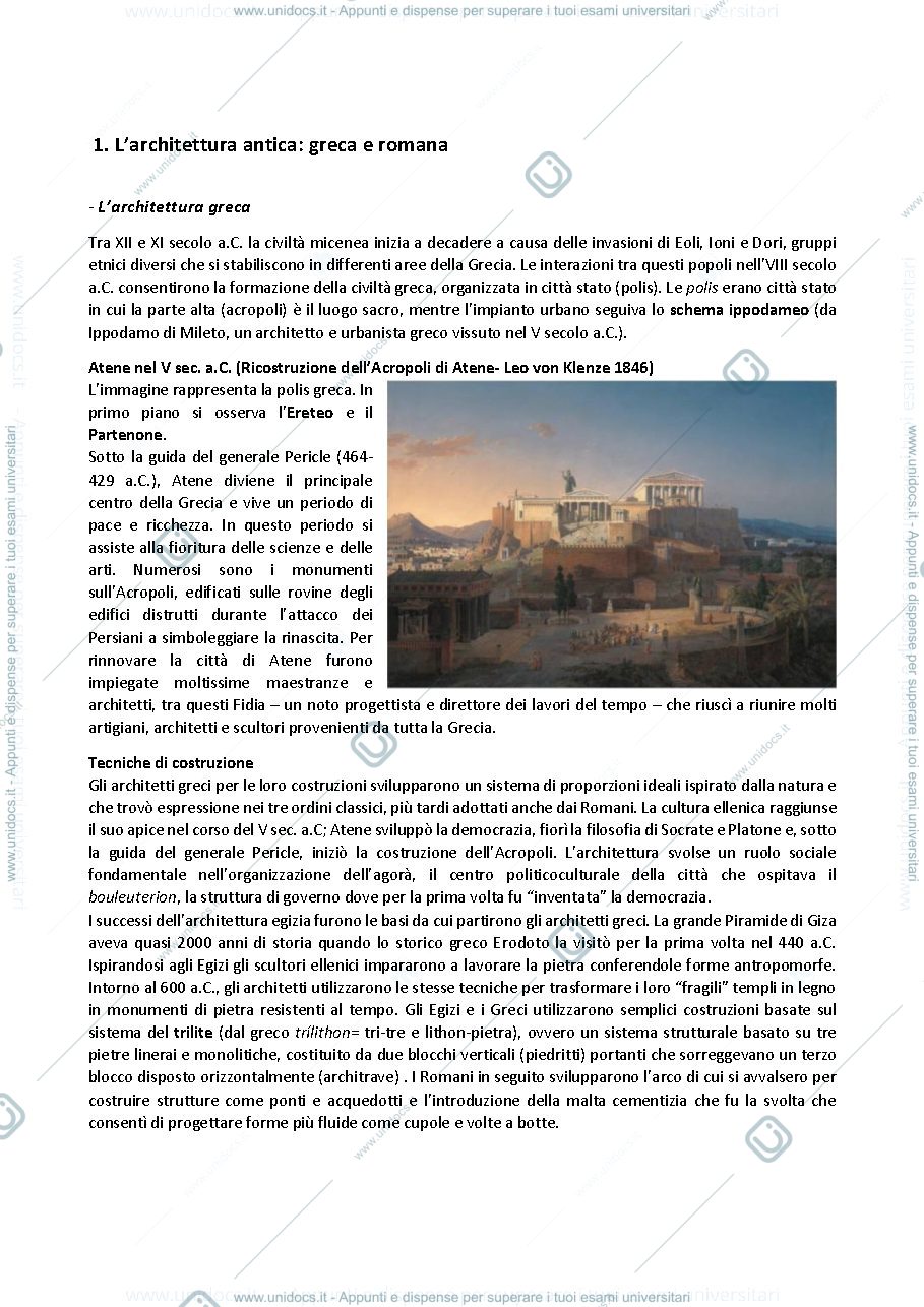 Anteprima pagina 1 — Architettura antica