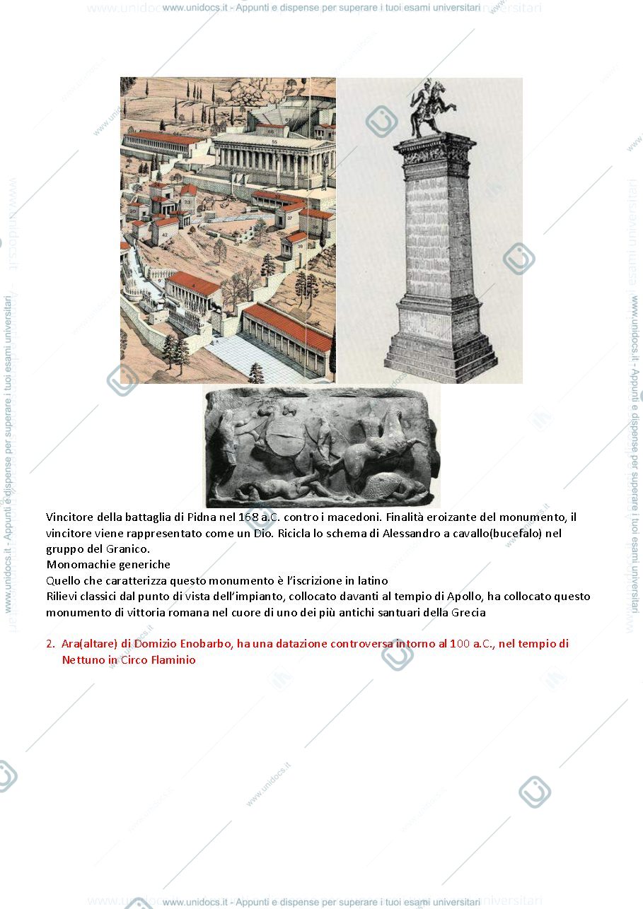 Anteprima pagina 4 — Storia dell'arte romana appunti- Monica Salvadori