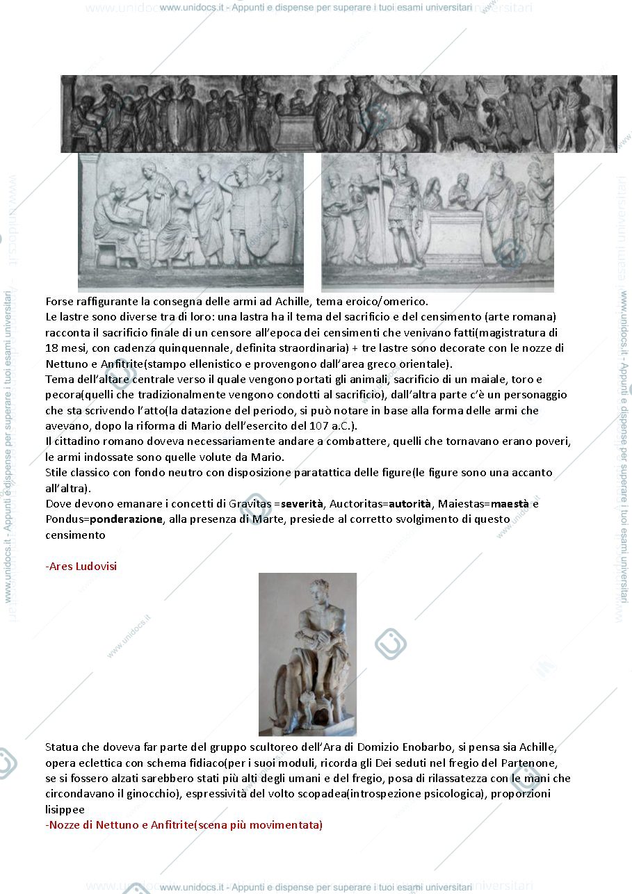 Anteprima pagina 5 — Storia dell'arte romana appunti- Monica Salvadori