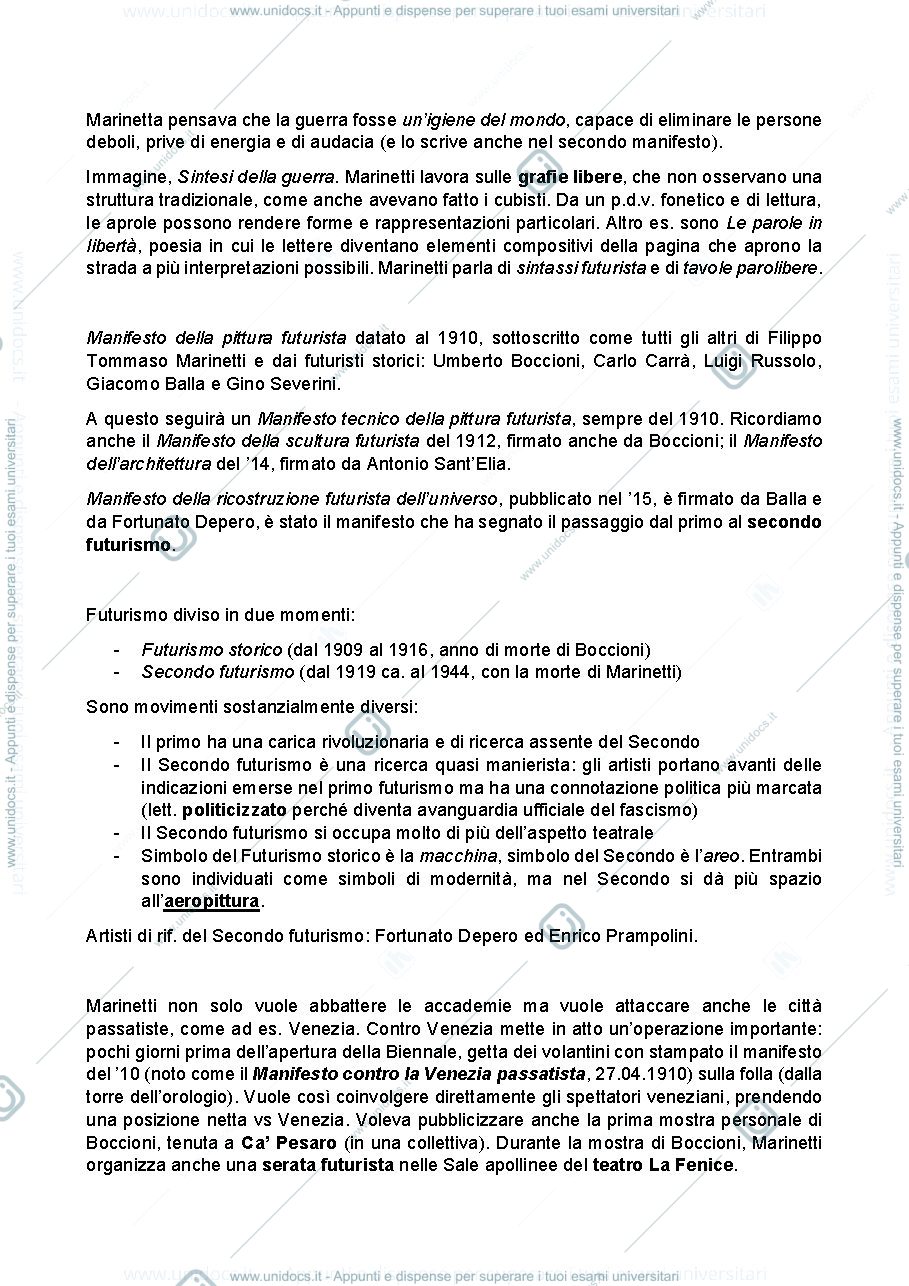 Anteprima pagina 2 — Futurismo