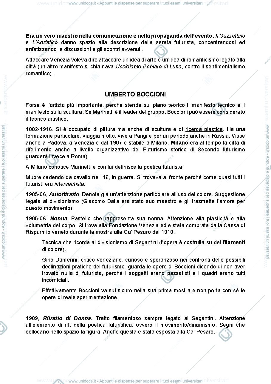 Anteprima pagina 3 — Futurismo