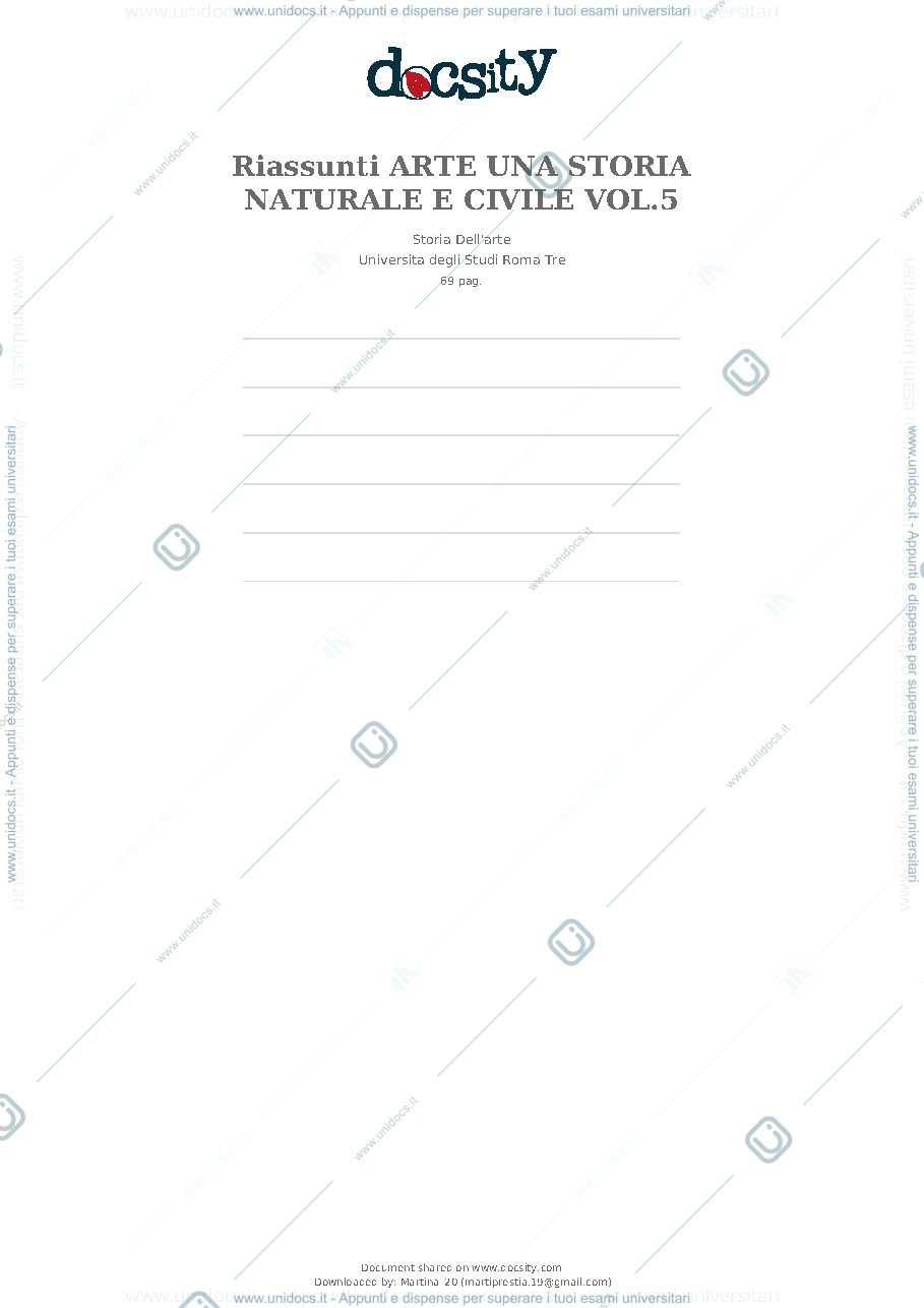Anteprima pagina 1 — Una storia naturale e civile volume 5