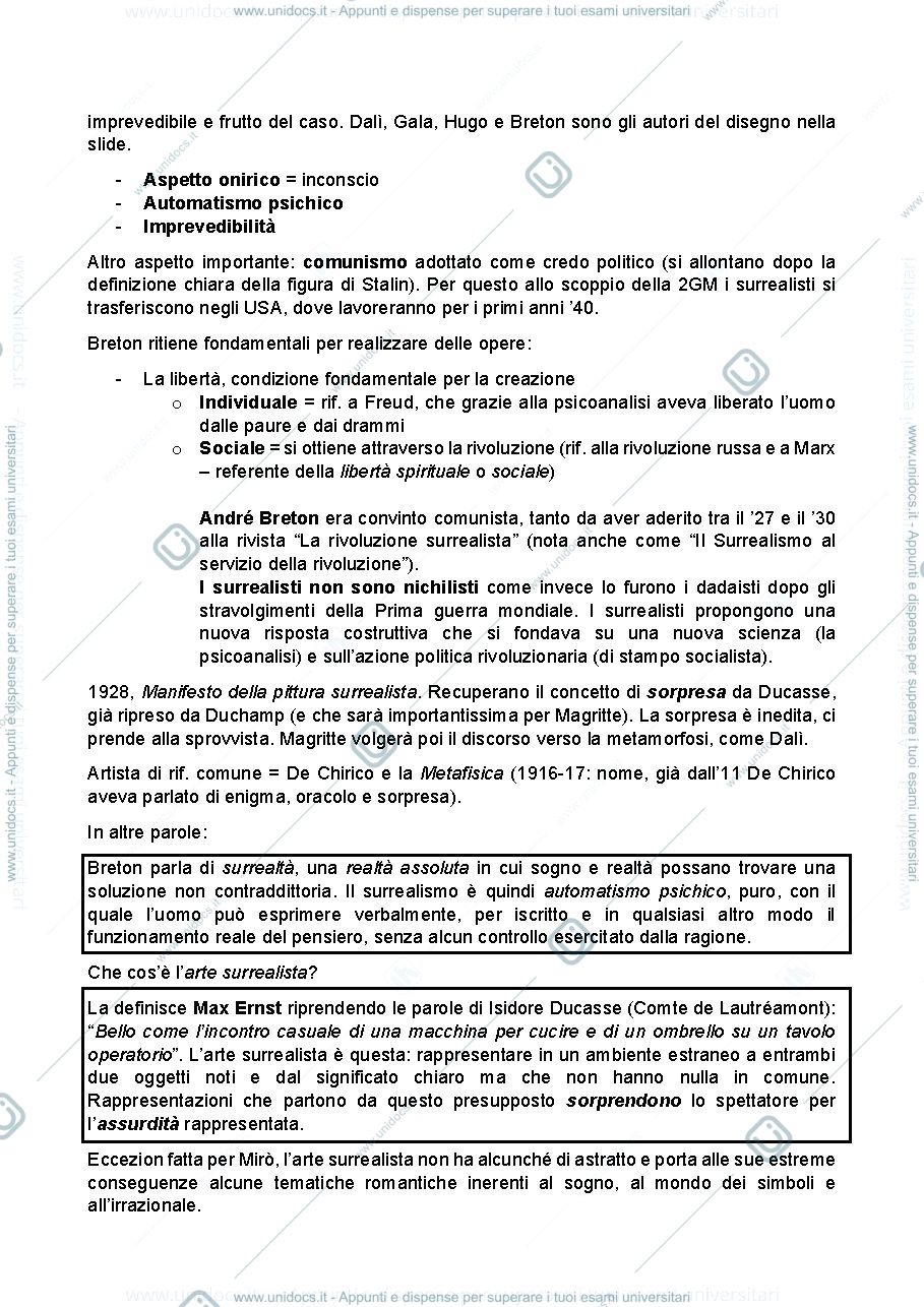 Anteprima pagina 2 — Surrealismo 