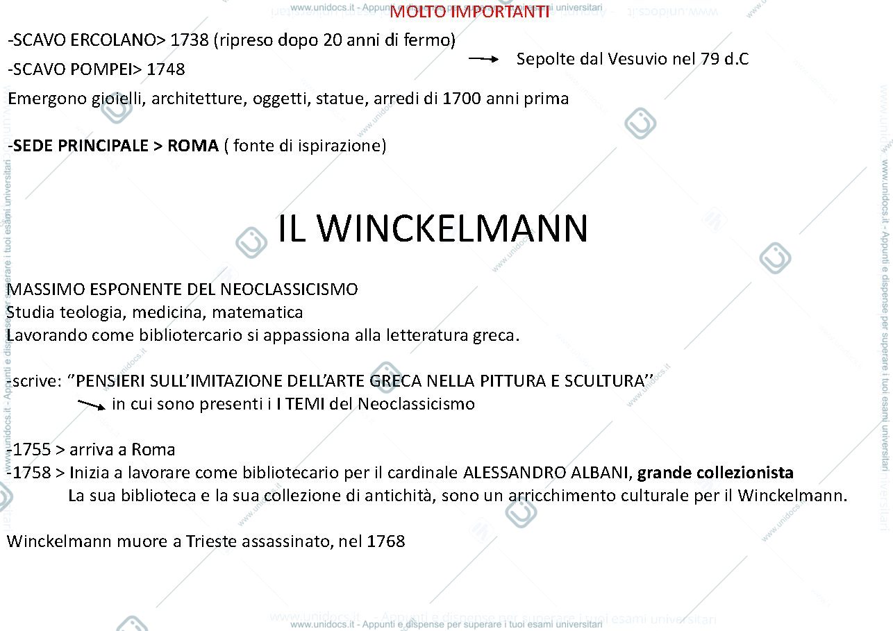 Anteprima pagina 2 — NEOCLASSICISMO