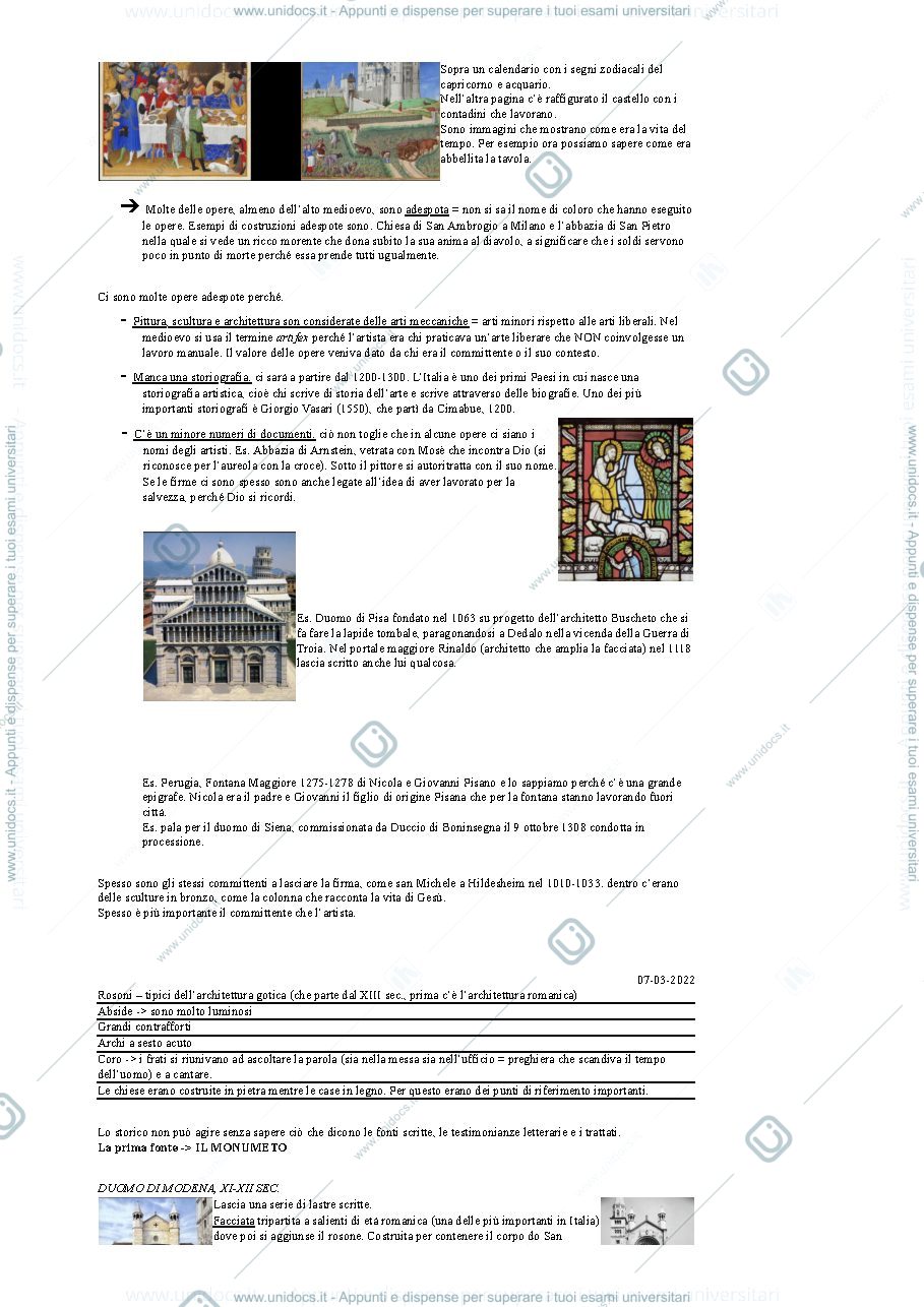 Anteprima pagina 3 — storia arte medievale 