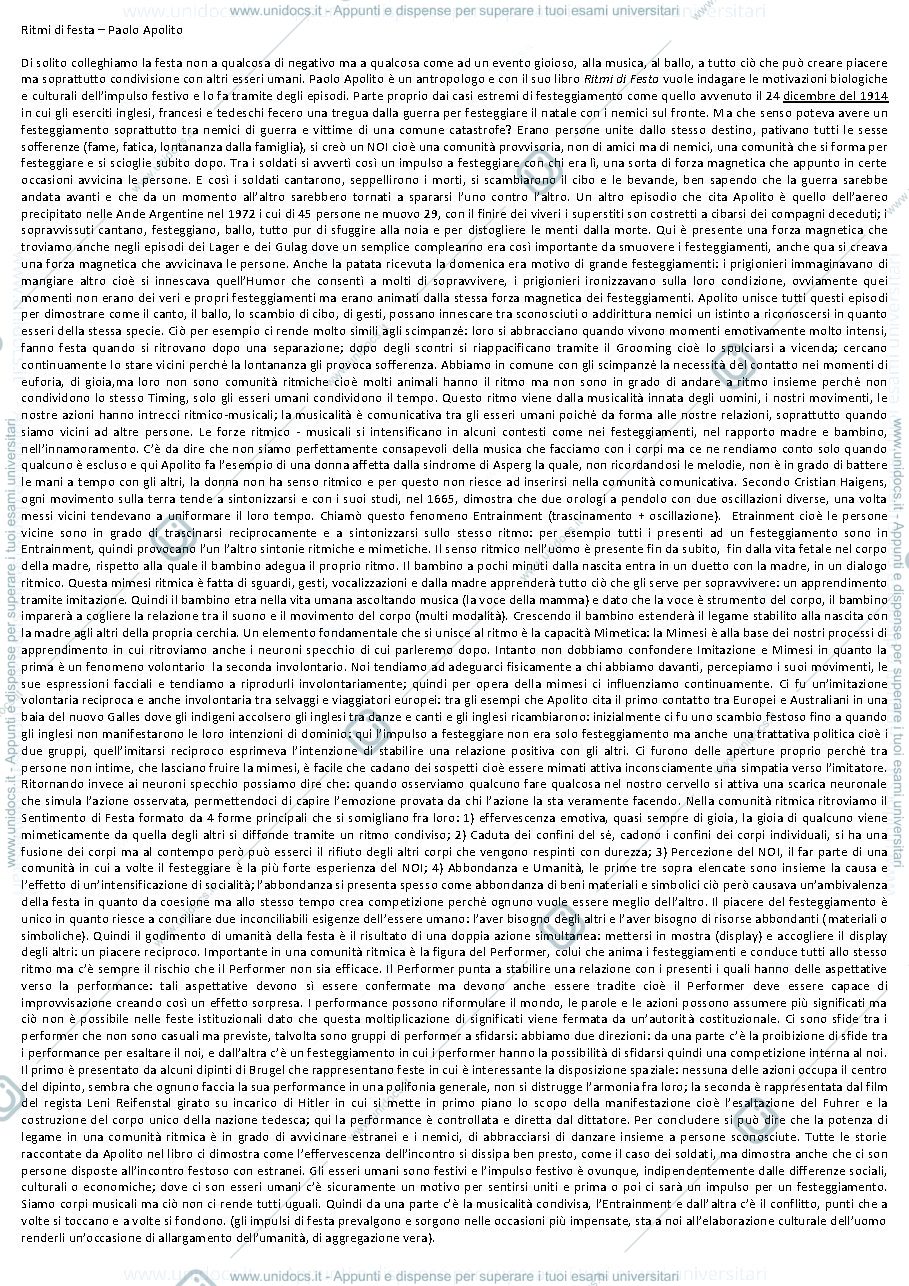 Anteprima pagina 1 — Ritmi di festa 