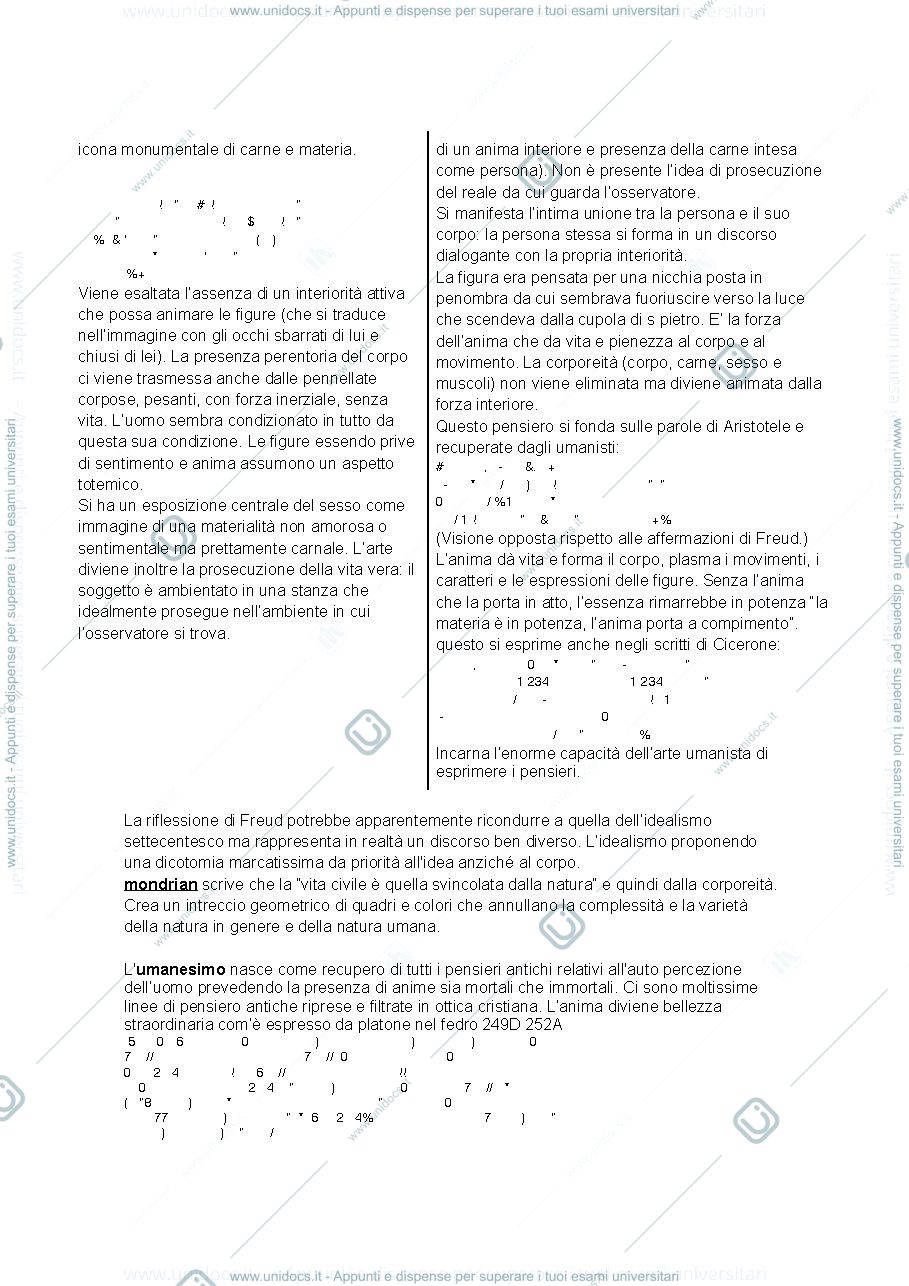 Anteprima pagina 2 — storia dell'arte moderna - appunti integrali prof Gnocchi