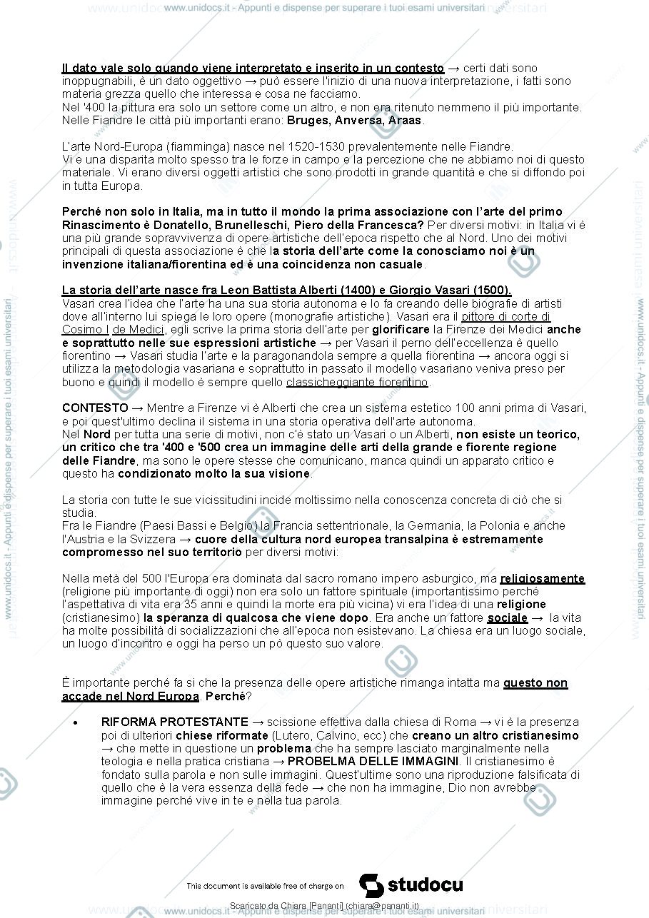 Anteprima pagina 4 — arte europea comparata