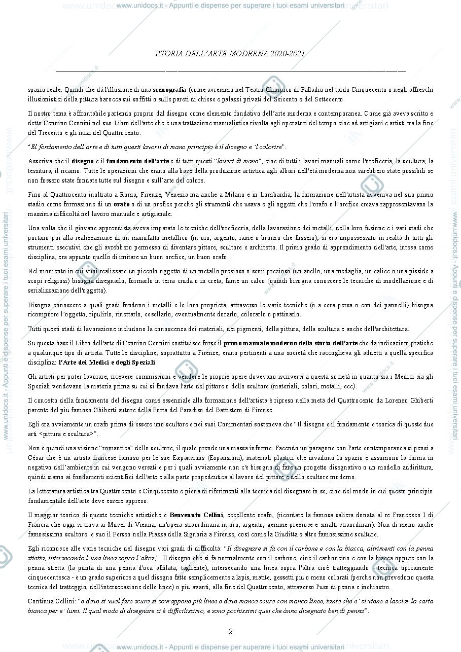 Anteprima pagina 2 — Storia dell'arte moderna 