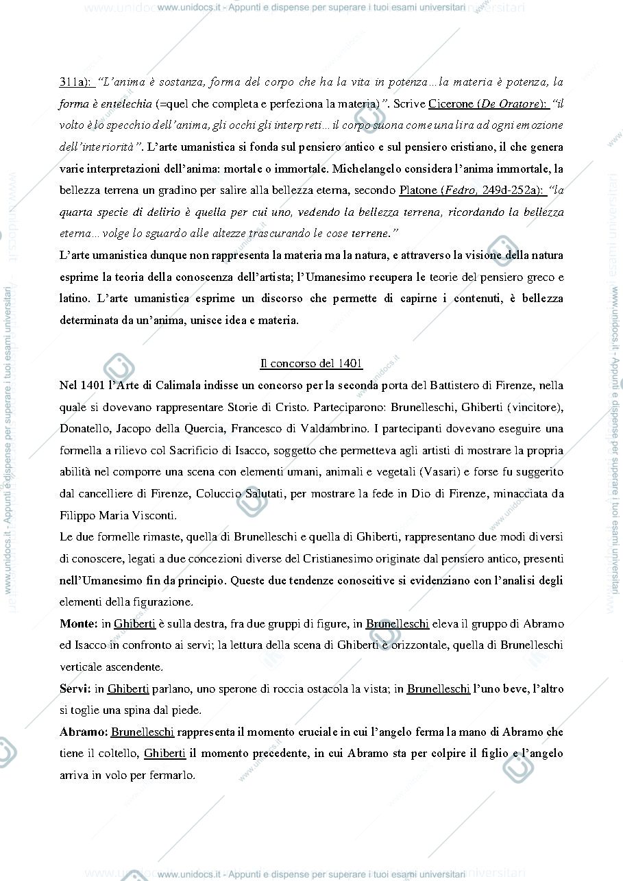 Anteprima pagina 2 — Appunti primo modulo storia dell'arte moderna