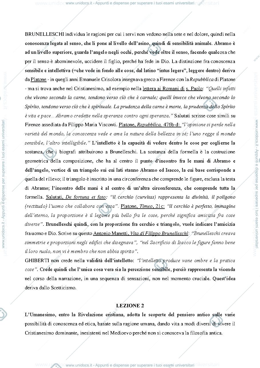 Anteprima pagina 3 — Appunti primo modulo storia dell'arte moderna