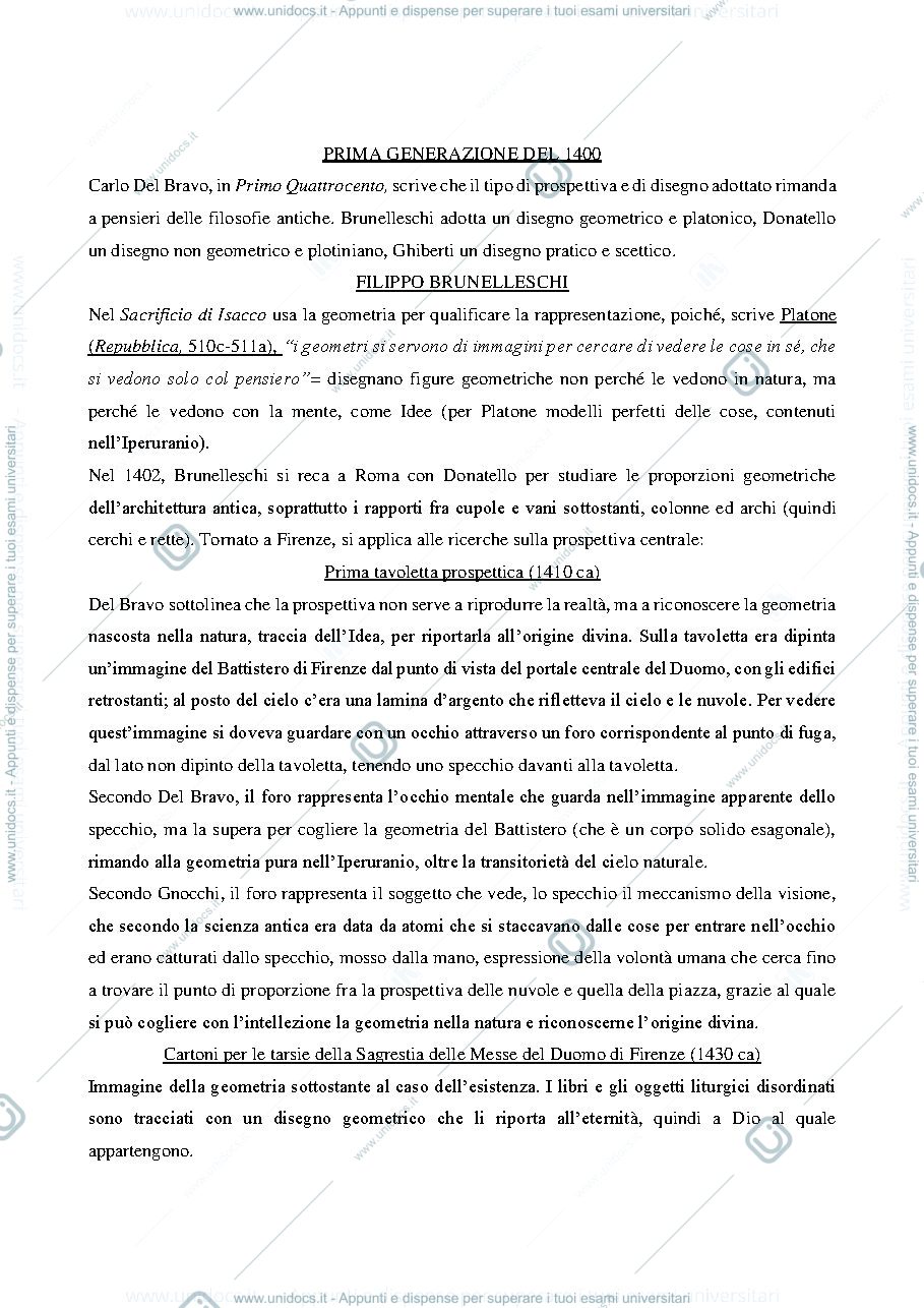 Anteprima pagina 4 — Appunti primo modulo storia dell'arte moderna