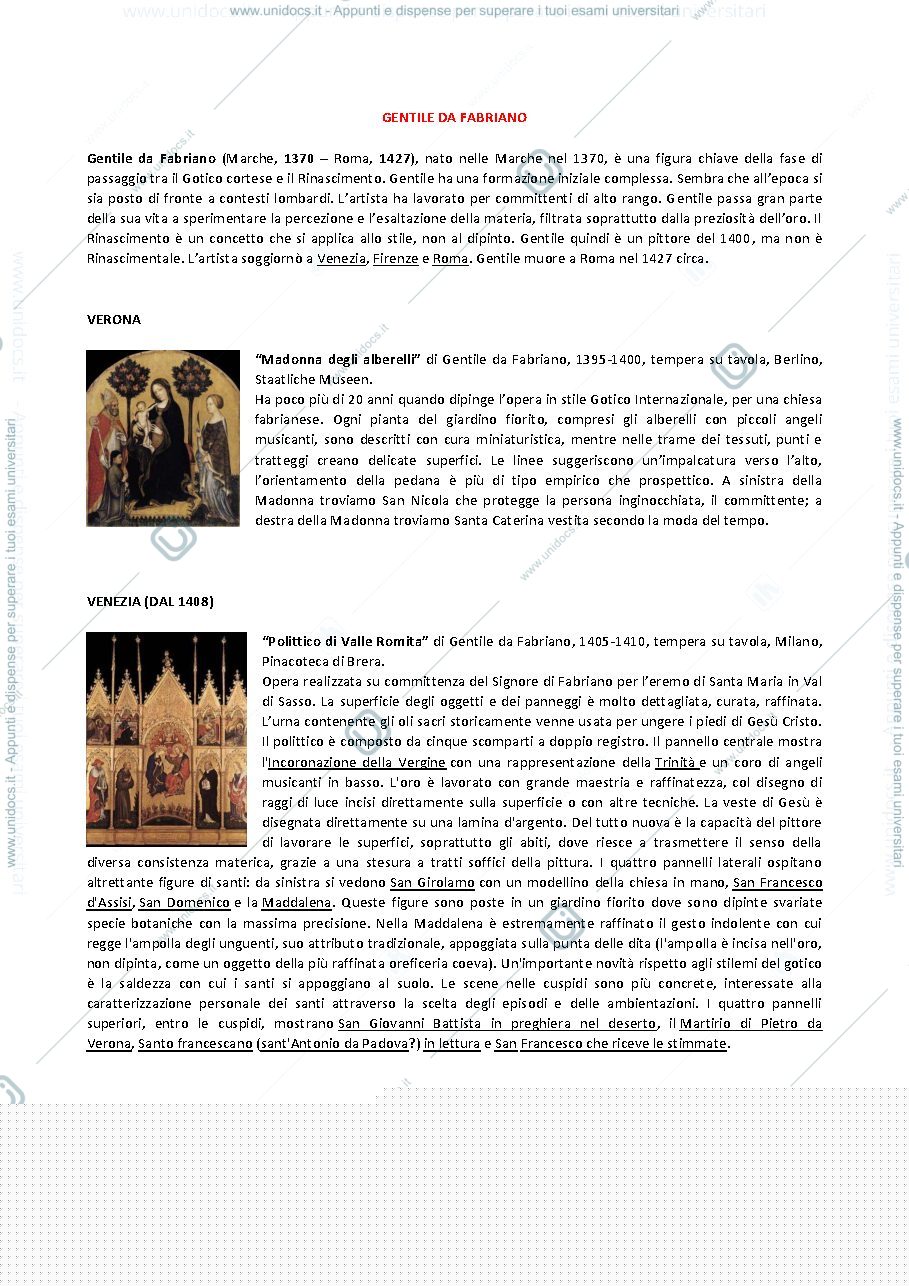 Anteprima pagina 5 — appunti lezioni di storia dell'arte moderna