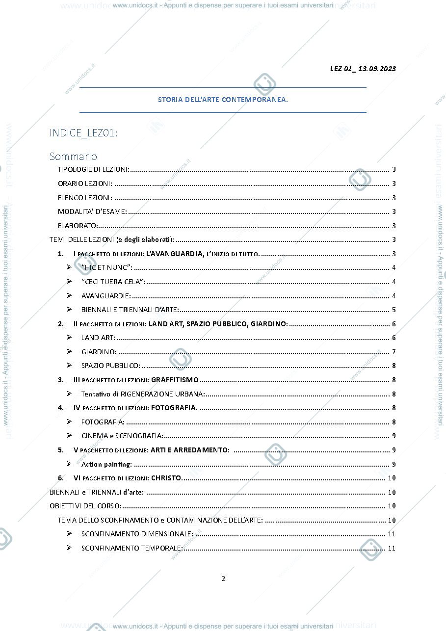 Anteprima pagina 3 — Appunti di Storia dell'Arte
