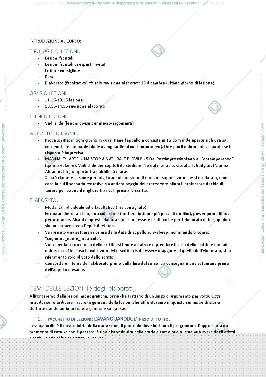 Anteprima pagina 4 — Appunti di Storia dell'Arte
