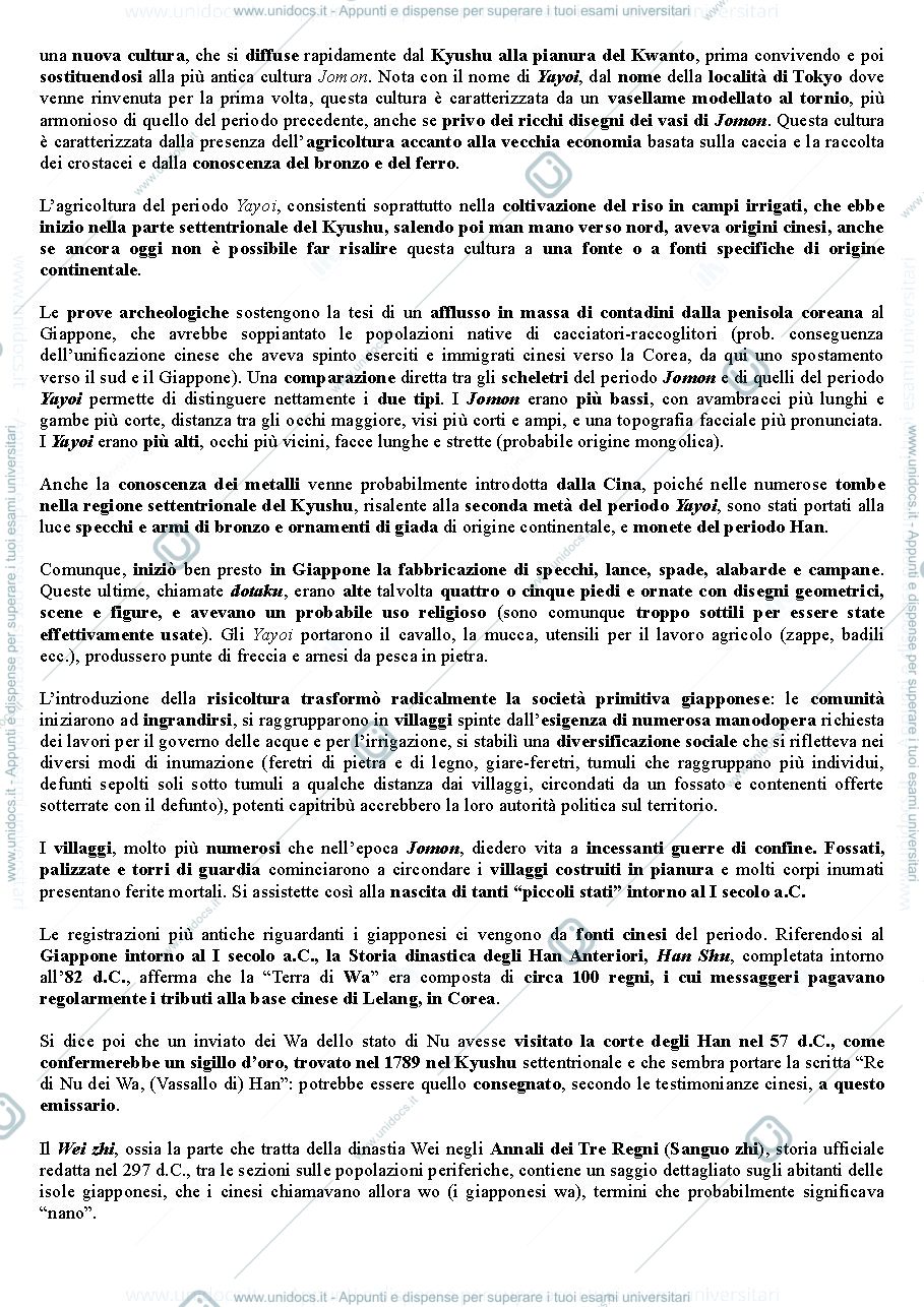 Anteprima pagina 3 — Storia del Giappone