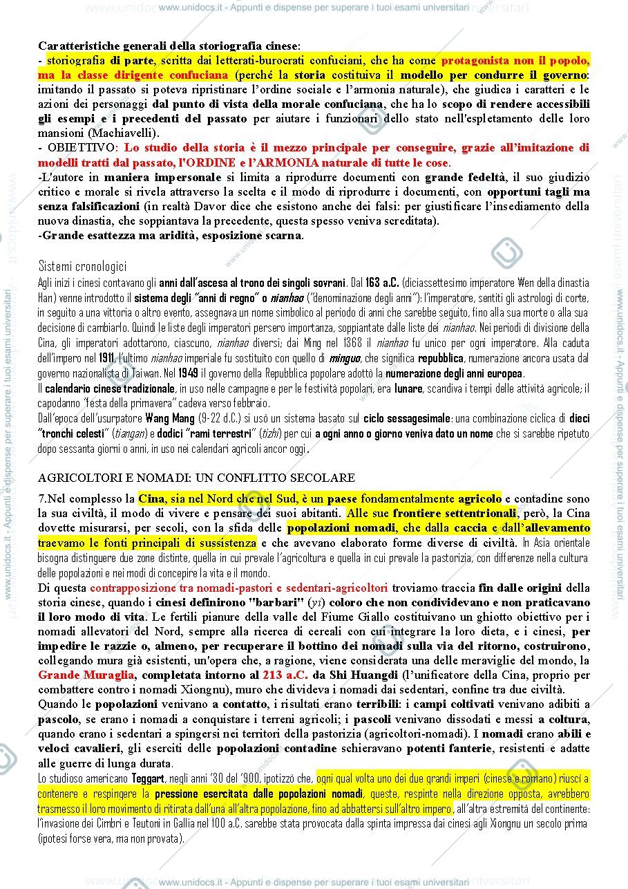 Anteprima pagina 5 — Storia della Cina