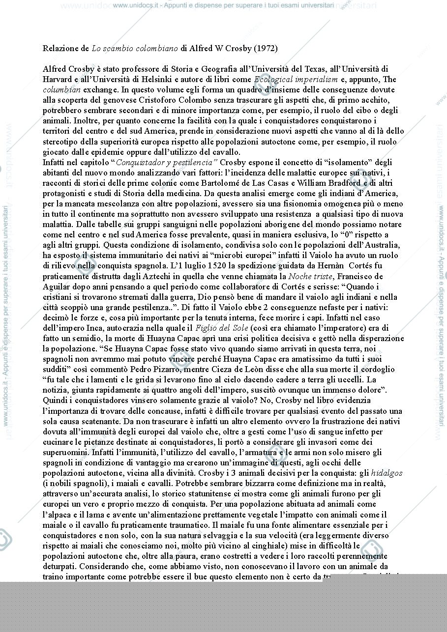 Anteprima pagina 1 — Lo scambio colombiano 