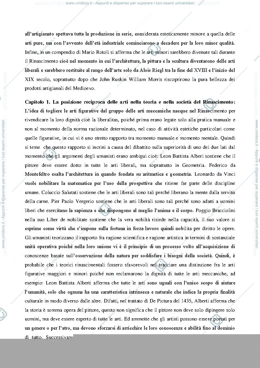 Anteprima pagina 2 — Dalle arti minori.....