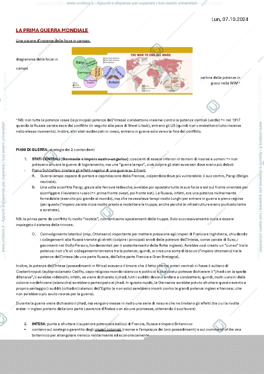 Anteprima pagina 1 — STORIA DELLE CIVILTÀ E DELLE CULTURE POLITICHE 
