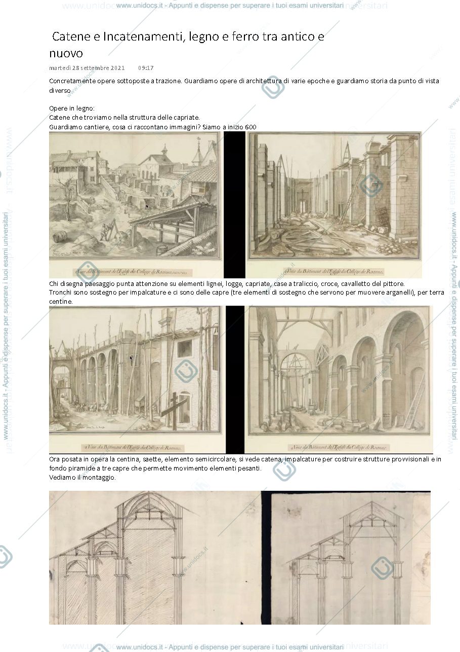 Anteprima pagina 1 — Catene e Incatenamenti, legno e ferro tra antico e nuovo