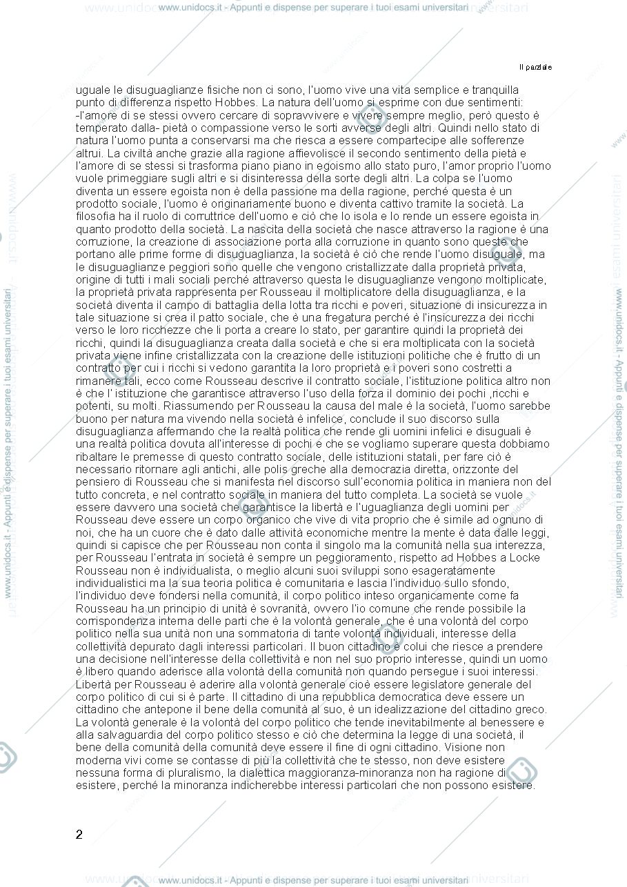 Anteprima pagina 2 — Appunti secondo parziale professor Raschi 